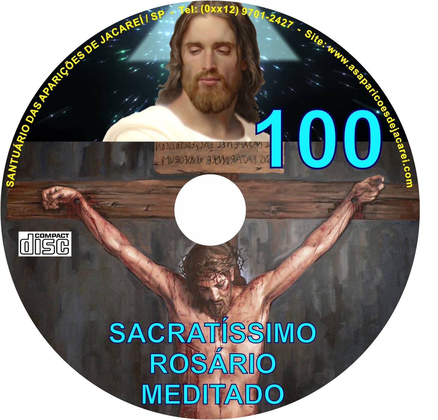CD Rosário Meditado 100 CD Rosário Meditado 100